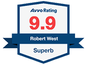 Avvo Rating 9.9 Superb, Robert West